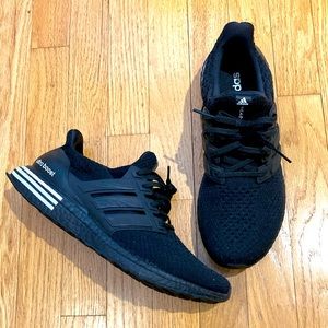 Adidas Ultra boost black running shoes